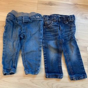 Baby Boys Carter’s and Cat & Jack Jeans, 18m
